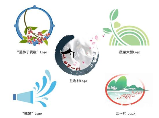 陳立棟和團隊設(shè)計的旅游景點及產(chǎn)業(yè)LOGO。四川公路設(shè)計院供圖